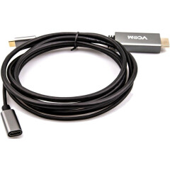 Кабель USB Type-C - HDMI, 1.8м, VCOM CU423MCPD-1.8M