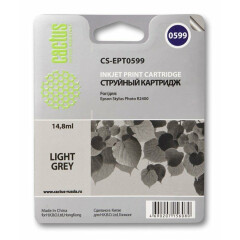 Картридж Cactus CS-EPT0599 Light Grey