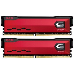 Оперативная память 32Gb DDR4 3200MHz GeIL Orion Red (GOR432GB3200C16BDC) (2x16Gb KIT)