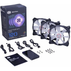 Вентилятор для корпуса Cooler Master MasterFan Pro 120 Air Flow RGB 3 in 1 (MFY-F2DC-113PC-R1)