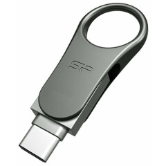 USB Flash накопитель 64Gb Silicon Power Mobile C80 Silver (SP064GBUC3C80V1S)