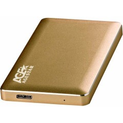 Внешний корпус для HDD AgeStar 3UB2A16 Gold