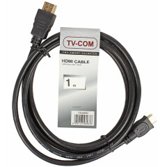 Кабель HDMI - Mini HDMI, 1м, TV-COM CG580M-1M