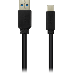 Кабель USB - USB Type-C, 1м, Canyon CNE-USBC4B