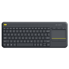 Клавиатура Logitech K400 Wireless Touch Plus Black (920-007147)