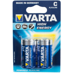 Батарейка Varta High Energy / Longlife Power (C, 2 шт)