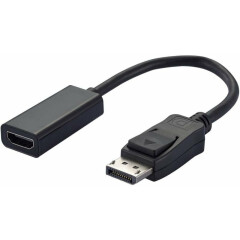 Greenconnect DisplayPort (M) - HDMI (F), 0.1m (GCR-ADP2MHD)