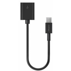 Переходник USB A (F) - microUSB (M), 0.15м, Deppa 72110