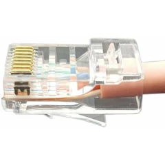 Коннектор RJ-45 Hyperline PLEZ-8P8C-U-C5-100