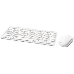 Клавиатура + мышь Gembird KBS-7001 White/Silver