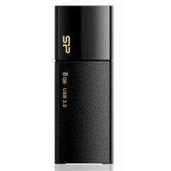 USB Flash накопитель 8Gb Silicon Power Blaze B05 Black (SP008GBUF3B05V1K)