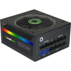 Блок питания GameMax RGB-550 RGB Smart Black