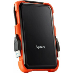 Внешний жёсткий диск 2Tb Apacer AC630 Black/Orange (AP2TBAC630T-1)