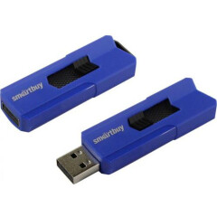 USB Flash накопитель 64Gb SmartBuy Stream Blue (SB64GBST-B)