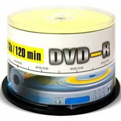 Диск DVD-R Mirex 4.7Gb 16x Cake Box (50шт) (202424)