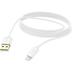 Кабель USB - Lightning, 3м, HAMA 00187207