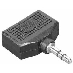 Разветвитель 3.5 Jack (M) - 2x 3.5 Jack (F), HAMA H-43353