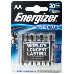 Батарейка Energizer Ultimate (AA, 4 шт)