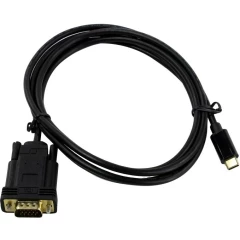 Кабель USB Type-C - VGA, 1.8м, VCOM CU421C-1.8M