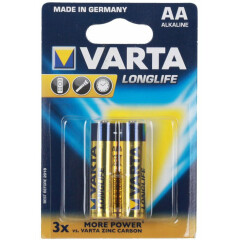 Батарейка Varta Long Life (AA, 2 шт)