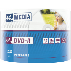 Диск DVD-R Verbatim 4.7Gb 16x Slim Case Printable (50шт) (69202)