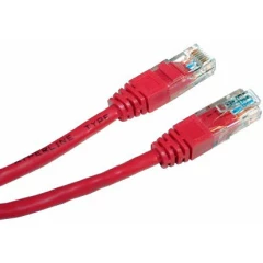 Патч-корд Hyperline PC-LPM-UTP-RJ45-RJ45-C5e-0.5M-LSZH-RD, 0.5м