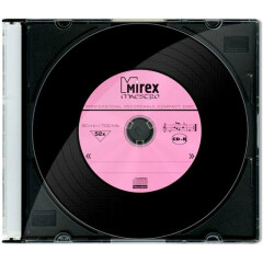 Диск CD-R Mirex 700Mb 52x Maestro Slim Case (1шт) (203049)