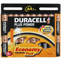 Батарейка Duracell Basic (AA, Alkaline, 18 шт)
