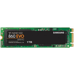 Накопитель SSD 1Tb Samsung 860 EVO (MZ-N6E1T0BW)