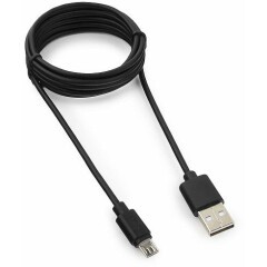 Кабель USB 2.0 - microUSB, 1.8м, Гарнизон GCC-mUSB2-AMBM-1.8M