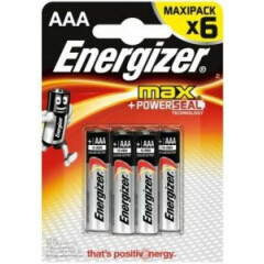 Батарейка Energizer Max (AAA, 6 шт)