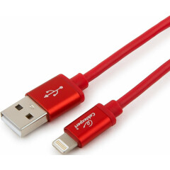 Кабель USB - Lightning, 1м, Gembird CC-S-APUSB01R-1M