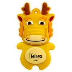 USB Flash накопитель 8Gb Mirex Dragon Yellow