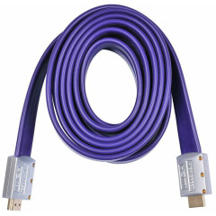 Кабель HDMI - HDMI, 3м, Buro (HDMI19M-19M FLAT3)