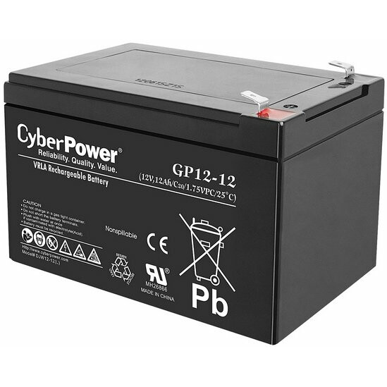 Аккумуляторная батарея CyberPower 12V12Ah