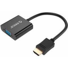 Переходник HDMI (M) - VGA (F), Orico DHTV-C20-BK