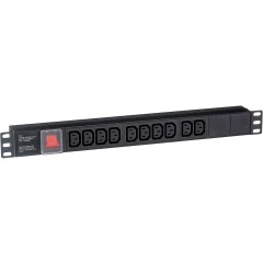 Блок розеток Exegate PDU-19H001 Al-10C13-C14-SW