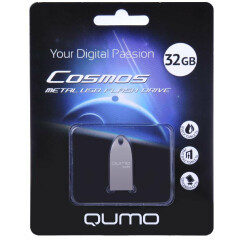 USB Flash накопитель 32Gb QUMO Cosmos Silver