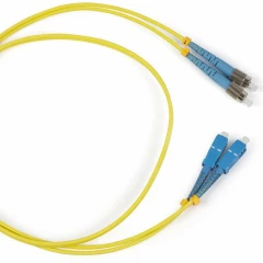 Патч-корд Hyperline FC-D2-9-FC/UR-SC/UR-H-3M-LSZH-YL, 3м