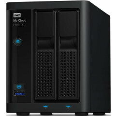 Сетевое хранилище (NAS) WD My Cloud Pro PR2100 12Tb (WDBVND0120JBK-EEUE)