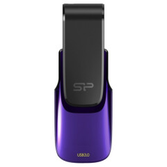 USB Flash накопитель 16Gb Silicon Power Blaze B31 Violet (SP016GBUF3B31V1U)