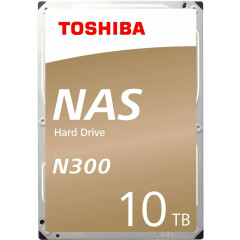 Жёсткий диск 10Tb SATA-III Toshiba N300 NAS (HDWG11AUZSVA)