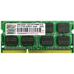 Оперативная память 2Gb DDR-III 1333MHz Transcend SO-DIMM (TS256MSK64V3U)