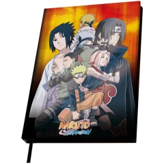 Блокнот ABYstyle Naruto Shippuuden Notebook Konoha Group A5