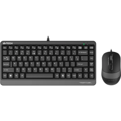 Клавиатура + мышь A4Tech Fstyler F1110 Black/Grey