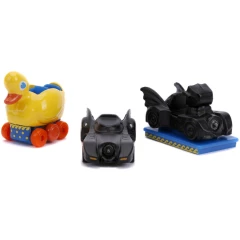 Набор Jada Toys Die-Cast Batman Return Batmobile, The Penguin Duck, The Penguin Ride