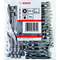 Набор бит Bosch 2607002503