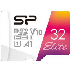 Карта памяти 32Gb MicroSD Silicon Power Elite (SP032GBSTHBV1V20)