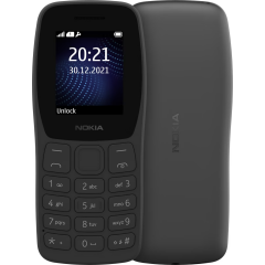 Телефон Nokia 105 Dual Sim (2022) Charcoal