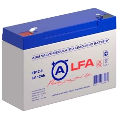 Аккумуляторная батарея ALFA Battery FB12-6